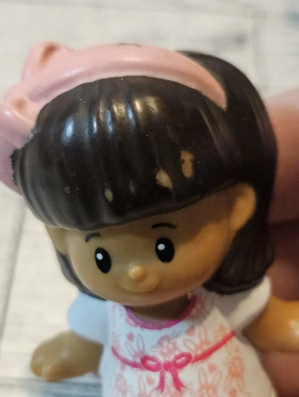 Mattel Little People Figure Lot of 3 Kids 2 Girls 1 Boy Preschool Toy
